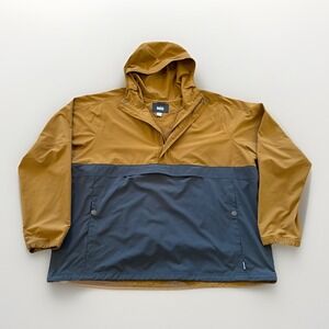 REI Co-Op Coleridge Pullover Mens XXL Anorak 1/4 Zip Colorblock Jacket Coat